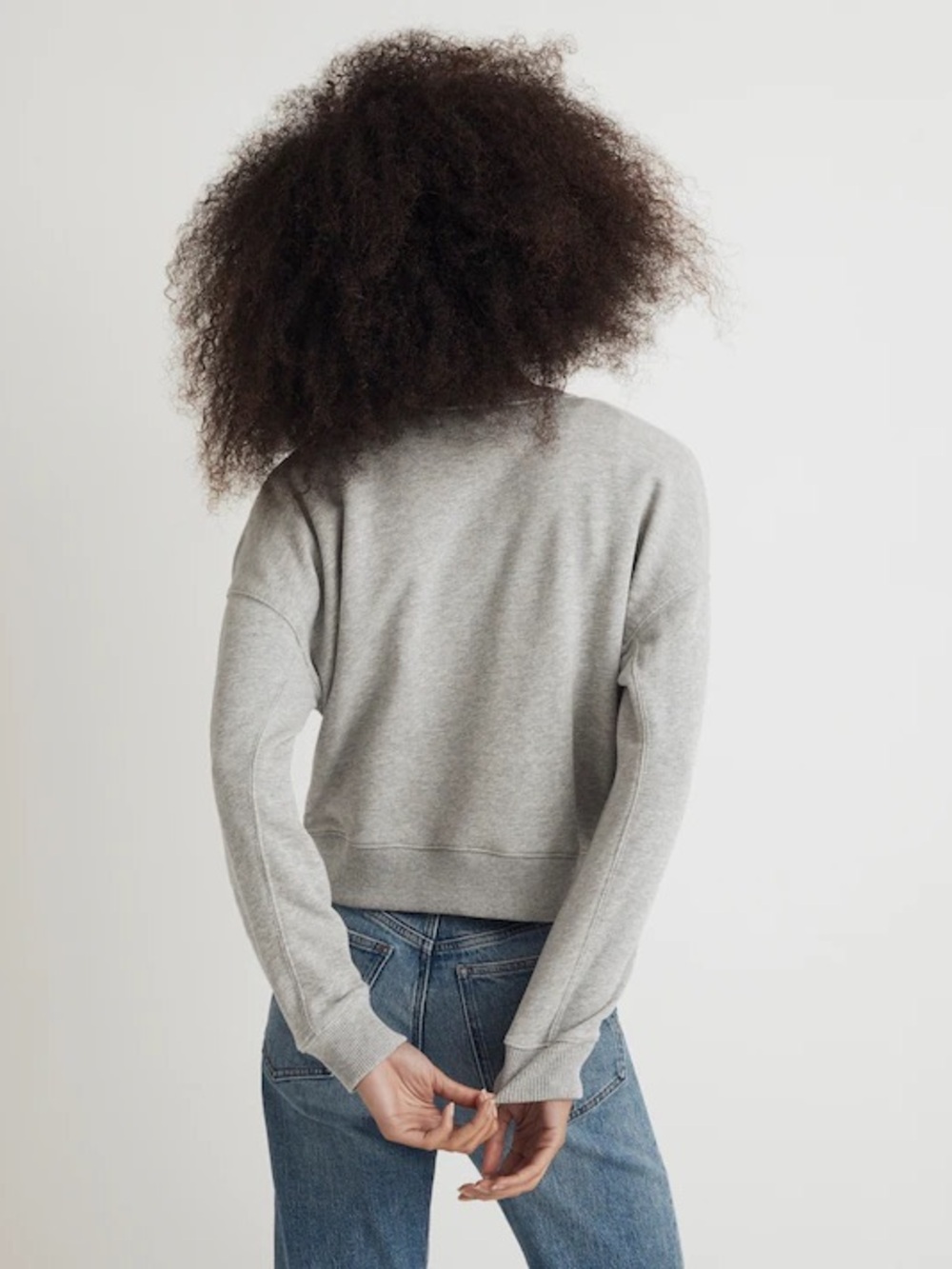 MADEWELL Raglan Sweatshirt - Picture 3 of 12